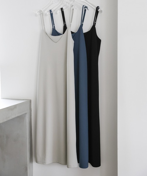 select MOCA（セレクトモカ） キャミソールワンピース LARGE ブルー
