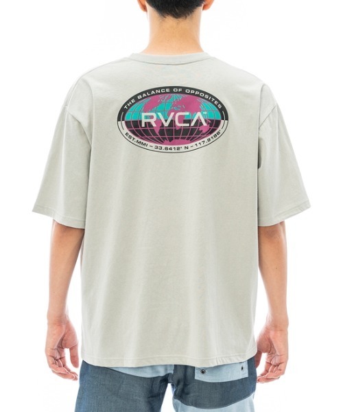 「RVCA」 半袖Tシャツ X-LARGE グレー系その他 メンズ_画像6