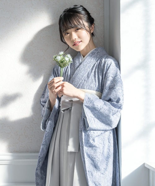 SOUBIEN（創美苑） 着物 卒業式 ハイジュニア向けの袴4点セット