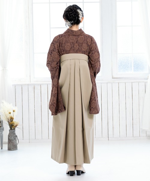SOUBIEN（創美苑） 着物 卒業式 ハイジュニア向けの袴4点セット