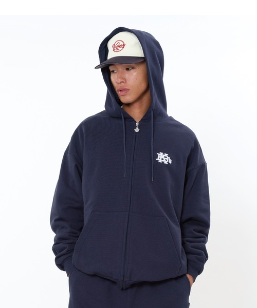 トップス EFG WAFFLE LINING SWEAT FULL ZIP HOODIE KEBOZ（ケボズ） パーカー EFG WAFFLE LINING SWEAT FULL ZIP HOODIE