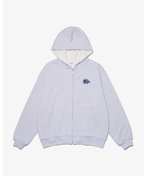 トップス EFG WAFFLE LINING SWEAT FULL ZIP HOODIE KEBOZ（ケボズ） パーカー EFG WAFFLE LINING SWEAT FULL ZIP HOODIE
