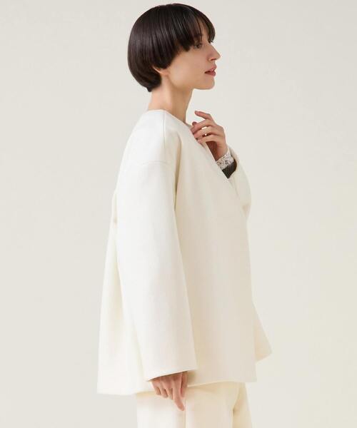 martinique（マルティニーク） ノーカラーコート コート ノーカラー