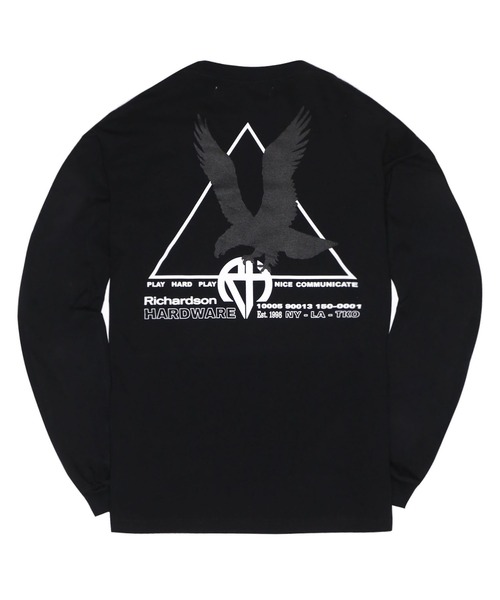 RICHARDSON（リチャードソン） 長袖Tシャツ L ブラック メンズ