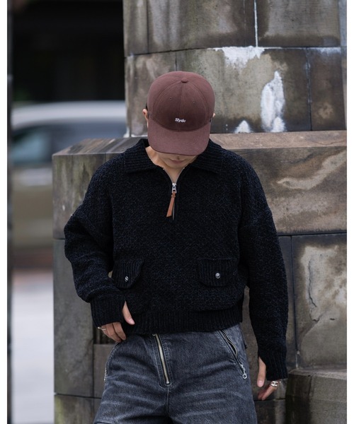 短丈モールリブニット CIASU CIASU セーター ニット 短丈モールリブニット メンズ レディース