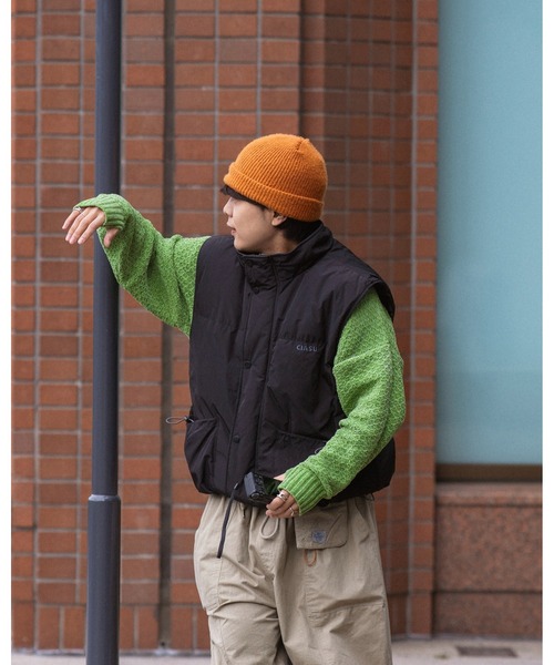 CIASU セーター ニット 短丈モールリブニット メンズ レディース