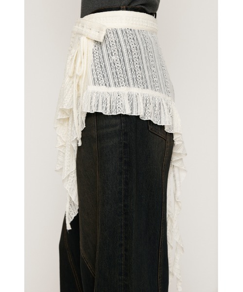 SLY（スライ） スカート WRAP LACE SKIRT BELT ラップ レーススカート