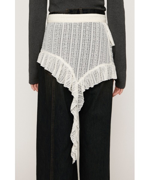 SLY（スライ） スカート WRAP LACE SKIRT BELT ラップ レーススカート