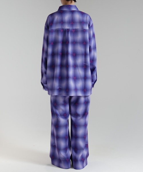 「.ENDRECHERI.」 長袖シャツ M パープル メンズ_画像5