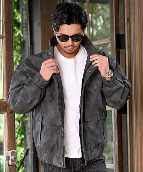 CavariA（キャバリア） ブルゾン アウター 「CavariA/キャバリア」PU