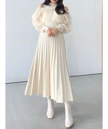 MERCURYDUO（マーキュリーデュオ） ワンピース 異素材ドッキング