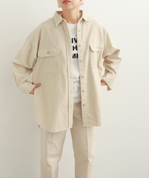「URBAN RESEARCH DOORS」 長袖チュニック MEDIUM ブルー レディース_画像5
