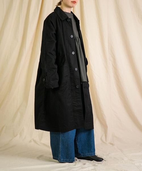 「Brocante」 ステンカラーコート 2 ベージュ レディース_画像2