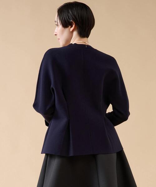 「martinique」 ニットカーディガン FREE ネイビー レディース_画像2