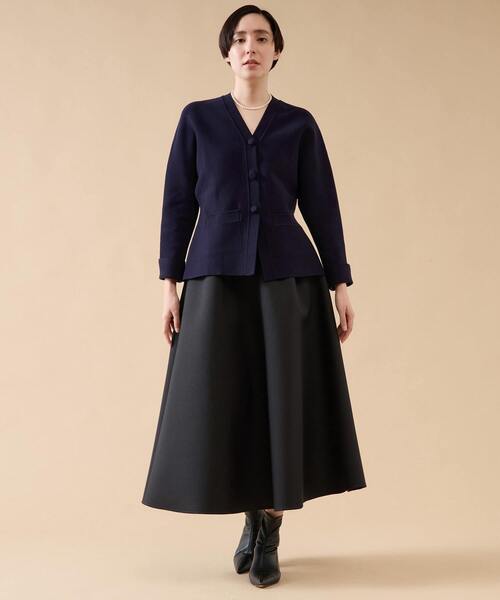 「martinique」 ニットカーディガン FREE ネイビー レディース_画像5