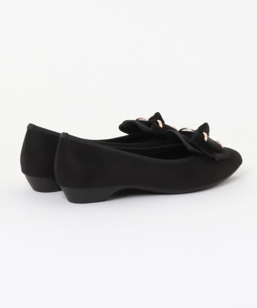 「JELLY BEANS」 フラットパンプス 24 ブラック レディース_画像2