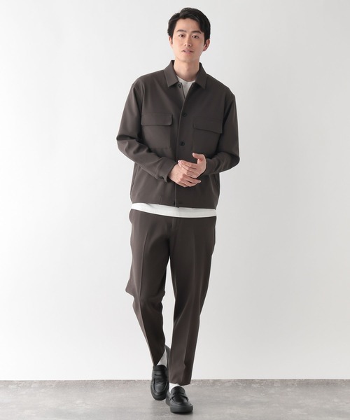 STERNBERG (U)CHINO BLOUSON グローバルワーク GLOBAL WORK（グローバルワーク） シャツ アーバンシャツブルゾン/W