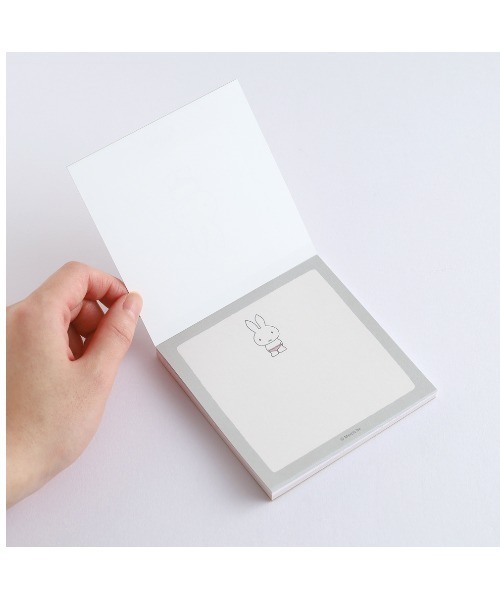 Miffy（ミッフィー） 手帳 メモパッド・スクエア（gray）GF : ZOZOTOWN