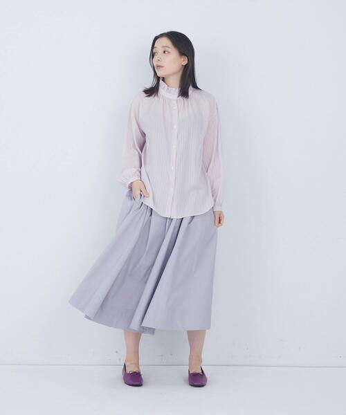 ADIEU TRISTESSE（アデュートリステス） ブラウス シャツ ストライプ