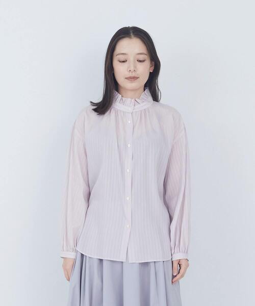 ADIEU TRISTESSE（アデュートリステス） ブラウス シャツ ストライプ
