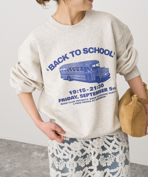 Spick＆Span（スピック アンド スパン） トレーナー スウェット BOOK