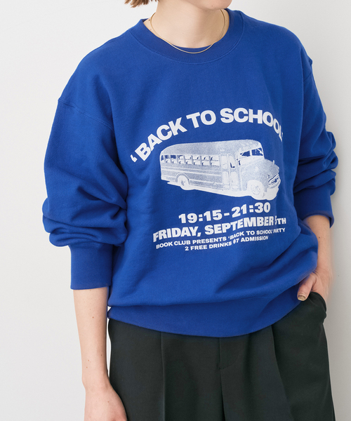Spick and Span BROOKLYNコンパクトスウェット カラーロゴスウェット（スウェット）｜Spick & Span（スピック＆スパン