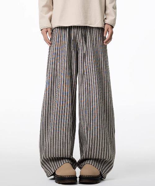 「link lot」 イージーパンツ M ブラック メンズ_画像4