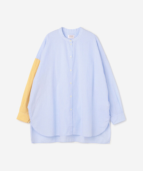 「GALLEGO DESPORTES」 長袖ブラウス S ブルー系その他 レディース_画像2