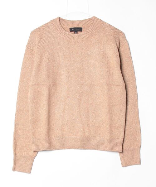 「BANANA REPUBLIC FACTORY STORE」 長袖ニット X-SMALL キャメル レディース_画像5