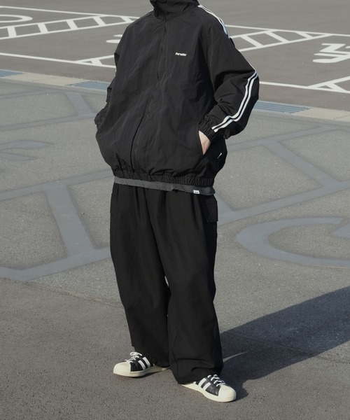 「Perushu」 カーゴパンツ LARGE アイボリー メンズ_画像2