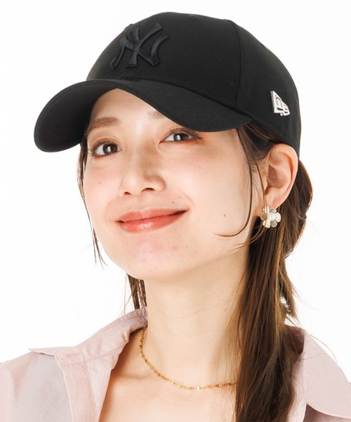 familiar NEWERA キャップ 帽子 未使用 黒 レディース NEW ERA（ニューエラ） キャップ 帽子 ニューエラキャップ 9FORTY