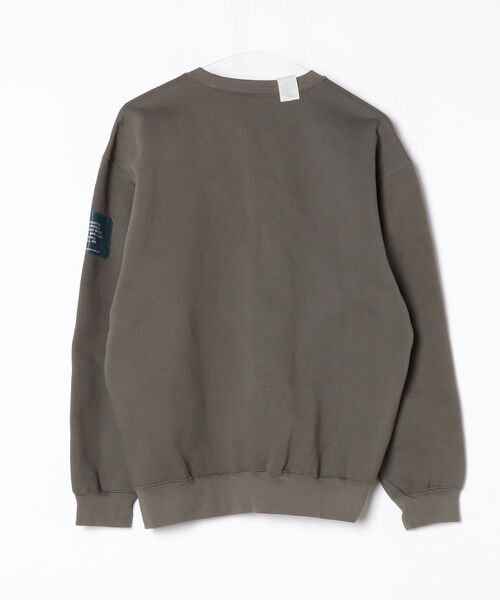 「N.HOOLYWOOD TEST PRODUCT EXCHANGE SERVICE」 スウェットカットソー 36 カーキ メンズ_画像2