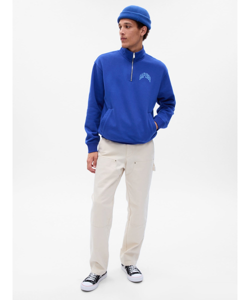 「GAP」 スウェットカットソー X-SMALL オレンジ系その他 メンズ_画像2