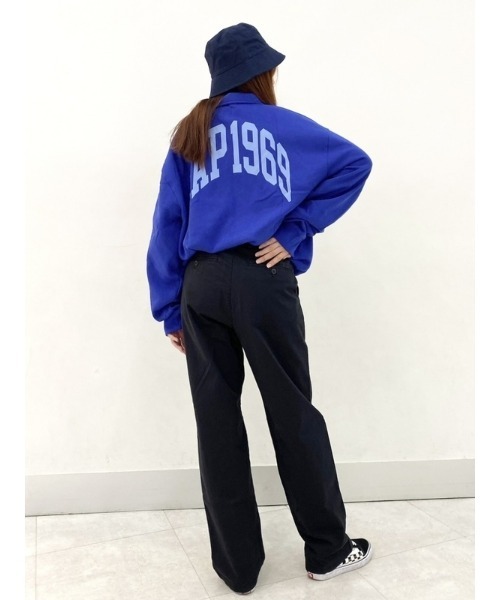 「GAP」 スウェットカットソー X-SMALL オレンジ系その他 メンズ_画像7