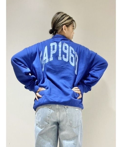 「GAP」 スウェットカットソー X-SMALL オレンジ系その他 メンズ_画像8