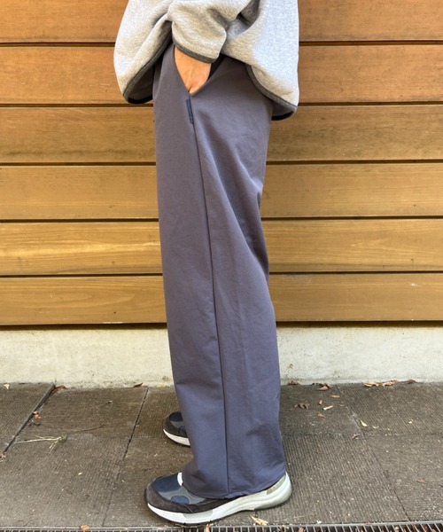 「BROKEN BASE」 イージーパンツ MEDIUM ネイビー メンズ_画像6