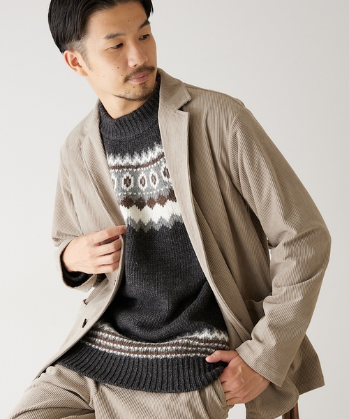 「417 EDIFICE」 セットアップ LARGE ブラウン メンズ_画像5