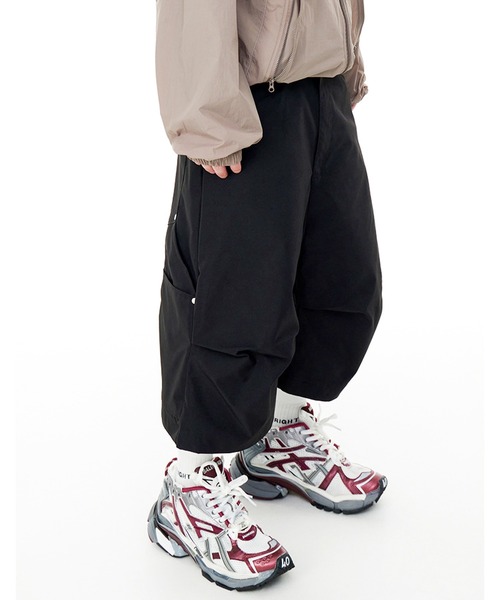 「JOHNNY WOLF」 パンツ X-LARGE ブラック メンズ_画像2