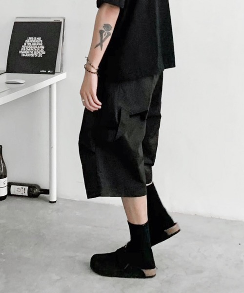 「JOHNNY WOLF」 パンツ X-LARGE ブラック メンズ_画像7