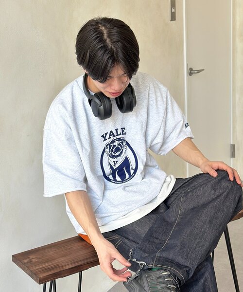 CPCM（シーピーシーエム） tシャツ YALE半袖スウェット メンズ