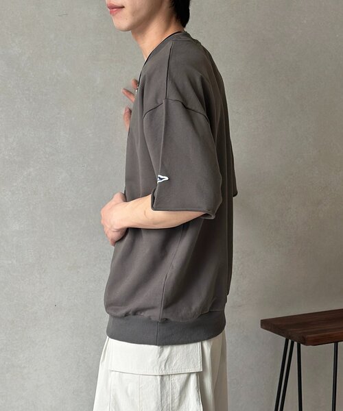 CPCM（シーピーシーエム） tシャツ YALE半袖スウェット メンズ