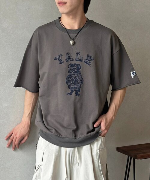 PLANT STORE 半袖スウェット M CPCM（シーピーシーエム） tシャツ YALE半袖スウェット メンズ