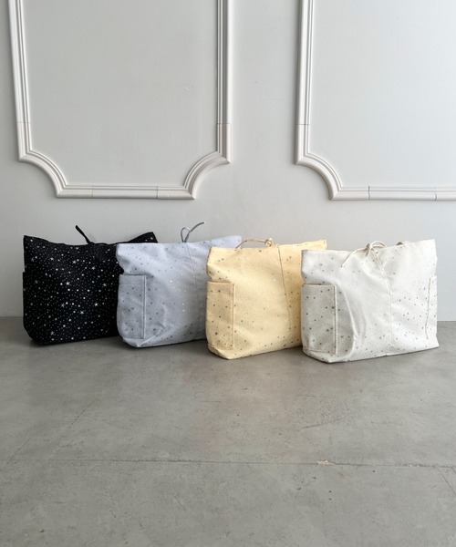 Loueme トートバッグ トゥインクルスタートートバッグ レディース