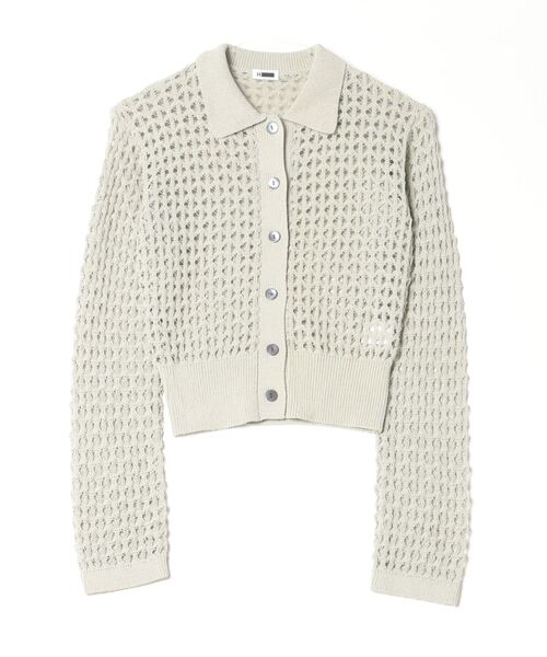 「H BEAUTY\u0026YOUTH UNITED ARROWS」 編み物ジレー - 黒いこと レディース