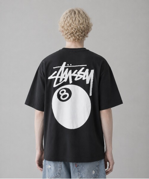 STUSSY（ステューシー） tシャツ 8BALL HALF T-SHIRTS ロゴ 半袖 T