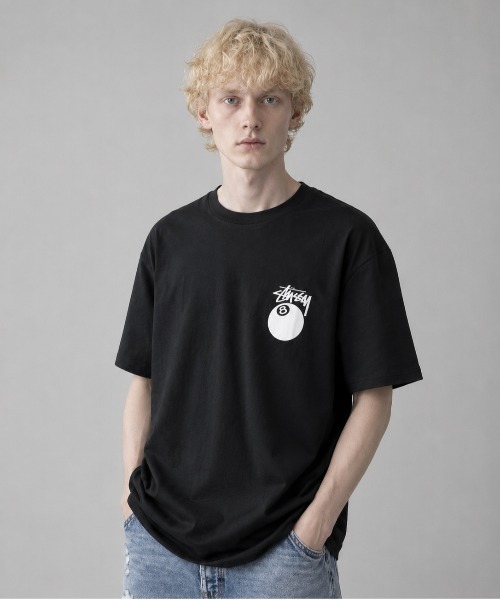 STUSSY（ステューシー） tシャツ 8BALL HALF T-SHIRTS ロゴ 半袖 T
