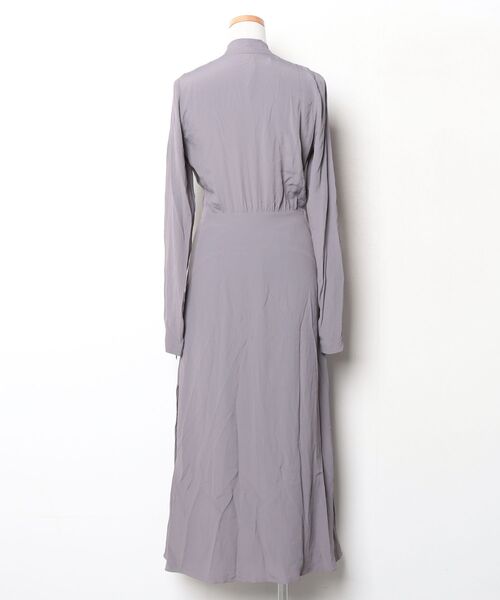 「N21 numero ventuno」 長袖ワンピース 40 グレー レディース_画像2