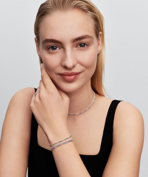PANDORA（パンドラ） ブレスレット レインボー テニス ブレスレット