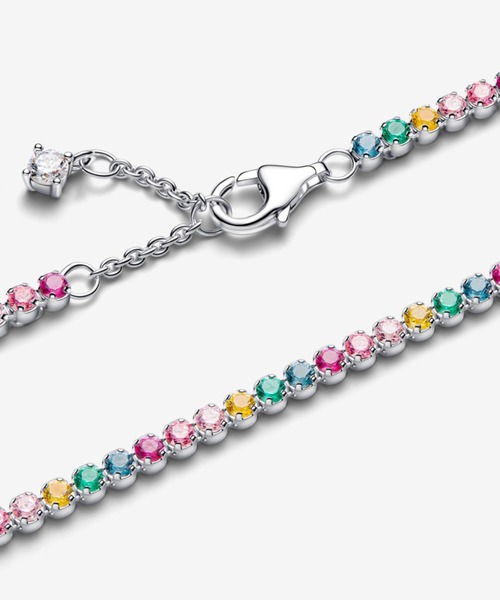 PANDORA（パンドラ） ブレスレット レインボー テニス ブレスレット