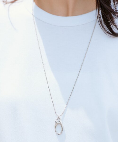 ネックレス 予約「シンプルな装いのアクセントに」2wayモチーフネックレス レディースの画像